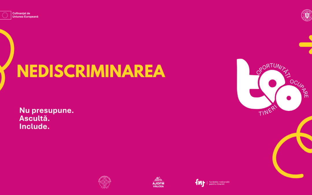 Nediscriminarea: ce înseamnă și ce poți face concret