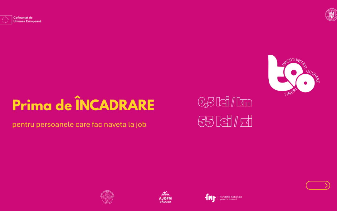 Prima de încadrare: bani pentru naveta la job