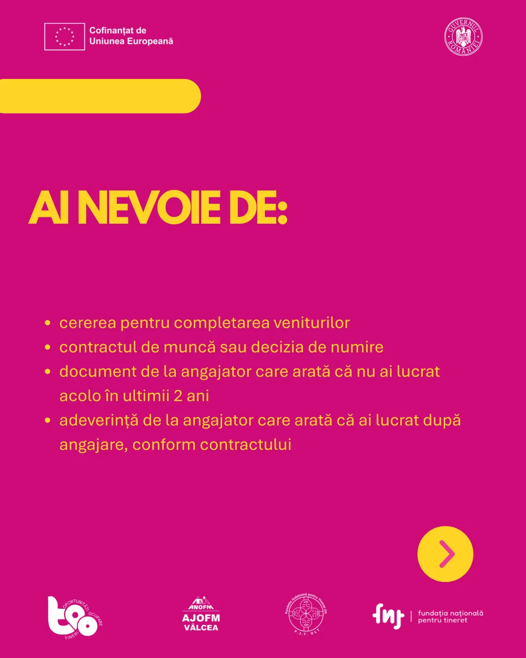 Actele necesare pentru completarea veniturilor din indemnizația de șomaj