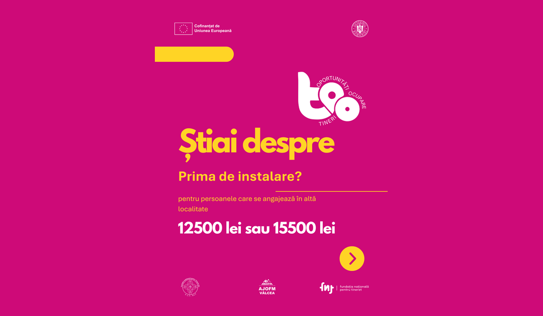 Prima de instalare: până la 15.500 lei la angajare