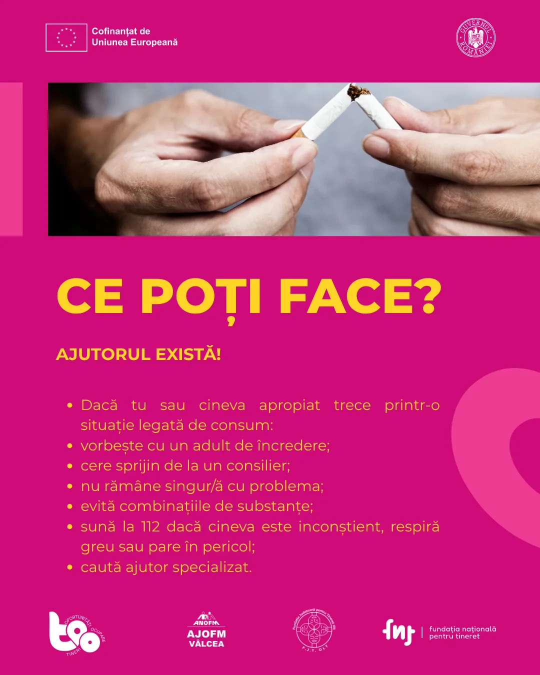 Adicții de substanțe la tineri: nu ești slab dacă ceri ajutor