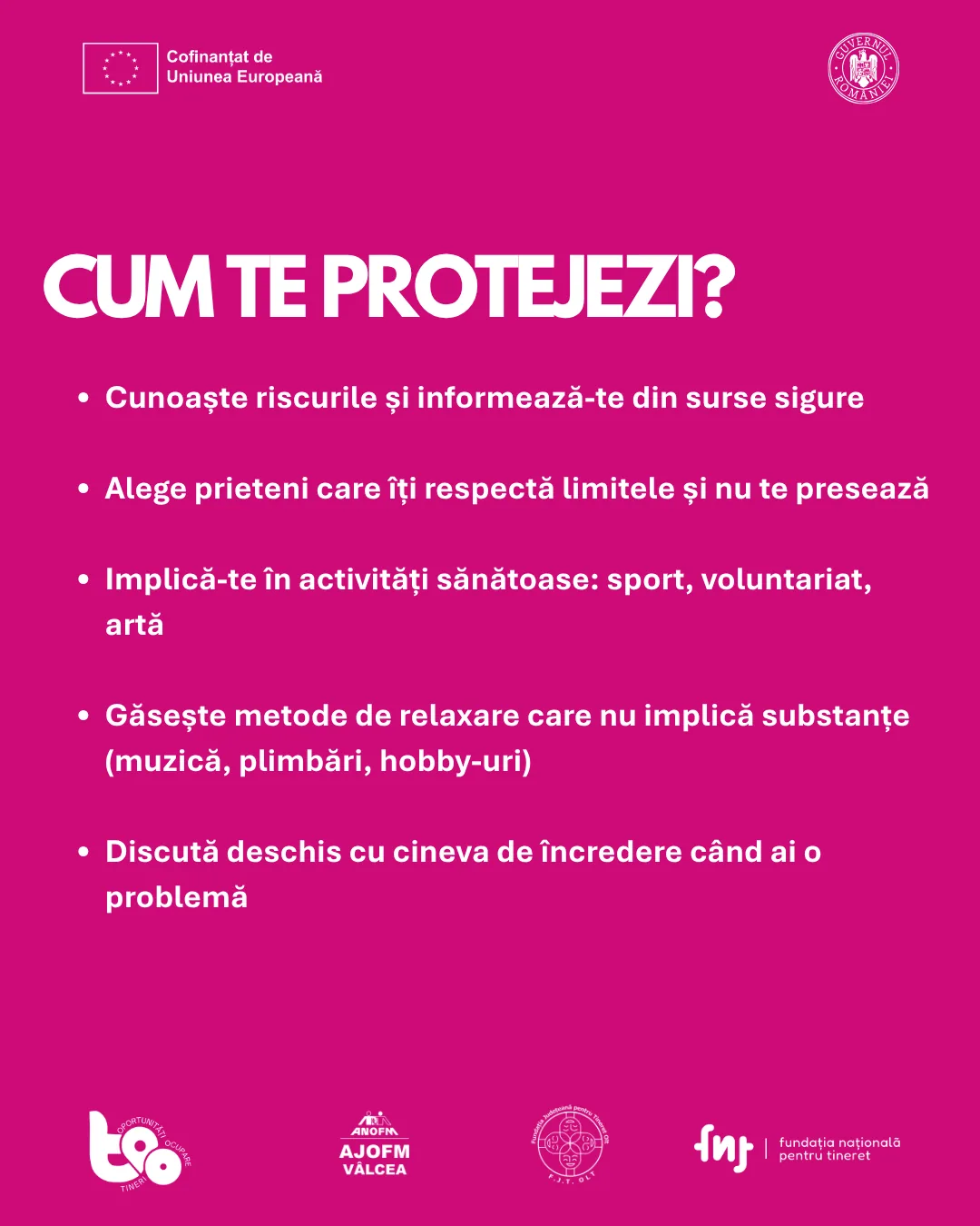Cum te protejezi de adicții: informare, prieteni care îți respectă limitele, activități sănătoase